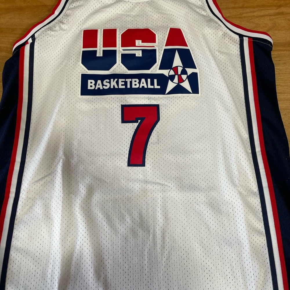 USA Basketball Jersey with Number 7